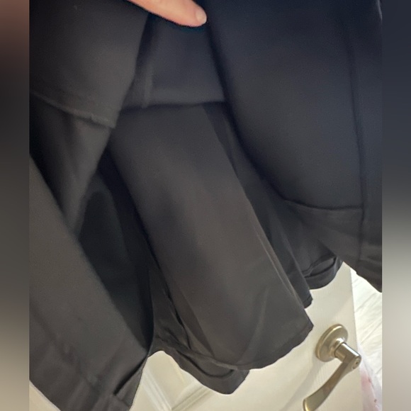 CAROLINA HERRERA PRE FALL 2018 BLACK FLARE MIDI SKIRT - SIZE 4 - Picture 8 of 15